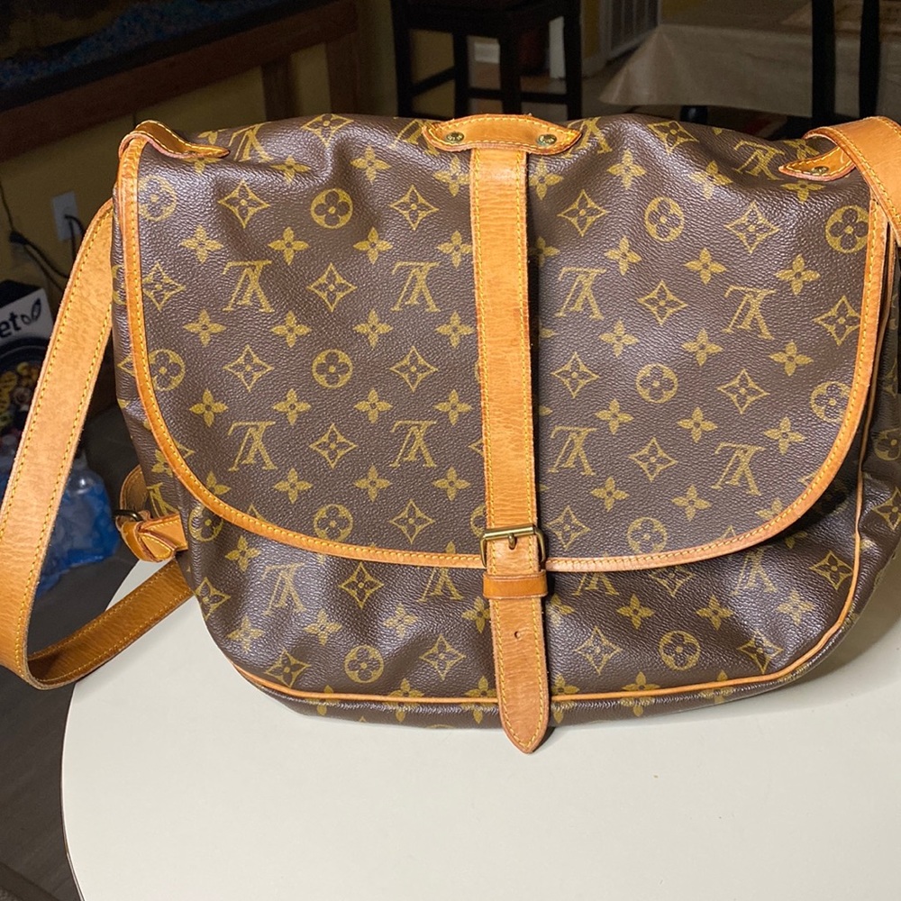 Louis Vuitton saddle bag purse!